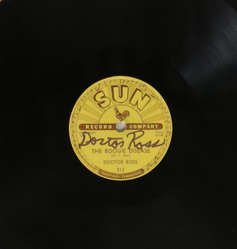 SUN 212 - DOCTOR ROSS - THE BOOGIE DISEASE/JUKE BOX BOOGIE 78 - SIGNED? - Another astonishingly - Image 3 of 4