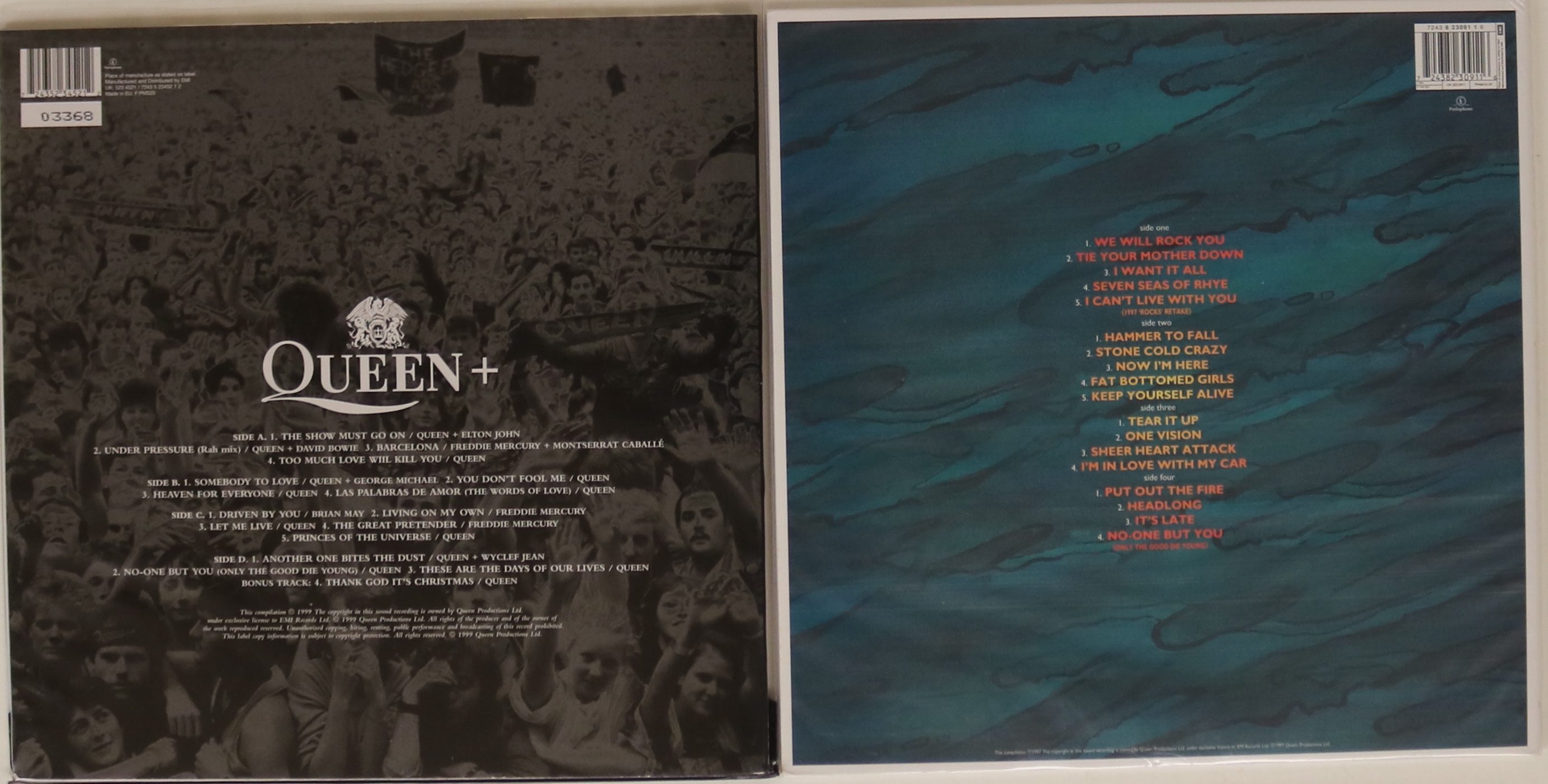 QUEEN - DELETED 90s LPs - Terrific pack of 2 x out of print LPs. - Image 2 of 2