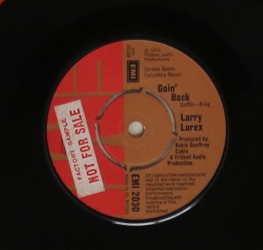 LARRY LUREX - I CAN HEAR MUSIC - A superb original 7" stock copy of Freddie Mercury with his - Image 4 of 4