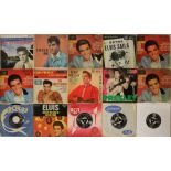 ELVIS SINGLES AND EPs - 96x Eps and sing