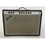 FENDER DELUXE REVERB SILVERFACE AMPLIFIER - classic hand wired vintage tube amp dating to c1979.