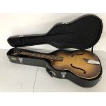 HOFNER CONGRESS ACOUSTIC GUITAR - A 64/65 Hofner Compensator. Serial number is 9509.