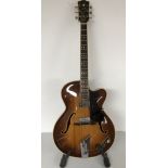 HOFNER PRESIDENT ACOUSTIC GUITAR - Lovely example of a 1959/60 Hofner in great condition.