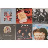 QUEEN SOUTH AMERICAN LPS - pack of 10 LPs to include Greatest Hits (Venezuela - sealed),