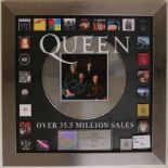 QUEEN - RIAA 35 MILLION SALES - Super award presented to the band upon RIAA certified sales of more