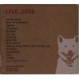 JAMES - LIVE IN 2008 - Rather scarce tou