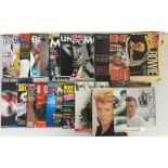 BOWIE MAGAZINES - Fantastic bundle of ap