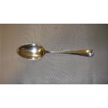 Solid silver rats tail serving spoon London 1872 WB & Son Ltd 86 g