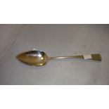 Solid silver point spoon London 1833 ? I.