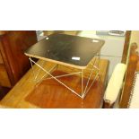 Mid 20th century Herman Miller for Eames occasional wire base table