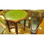 Vintage cabinet coffee table and nest of tables