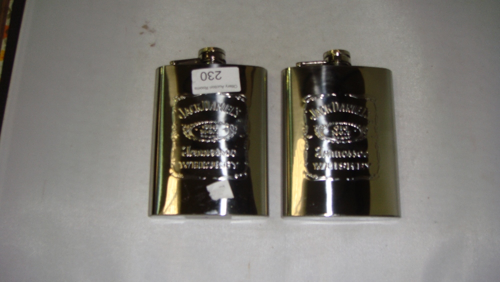 Stainless steel advertising hip flasks