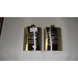 Stainless steel advertising hip flasks