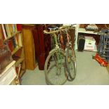 Vintage bicycle and Ladies step through Mistral bike