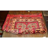 Vintage silk rug