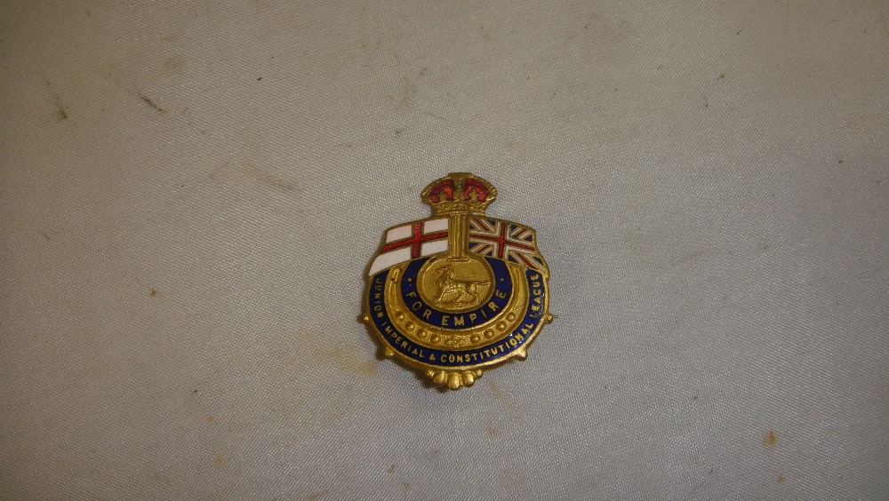 For Empire - Junior Imperial & Constitutional League badge