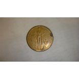 Great War Peace Proclaimed 1919 medal