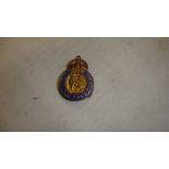 Civil Defence Corps enamel badge
