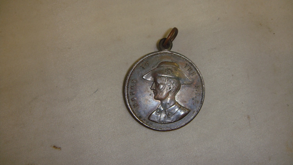 1918 Anzac Day medal