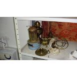 Vintage paraffin lamps