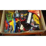 Box of toy cars