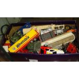 Box of toy cars