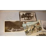 Postcards : Bodinock (Fowey), Dunster (Market House & Castle), Henderson St East (Bridge of Allan),