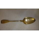 Solid silver serving spoon London 1834 William Johnson ? 64 g