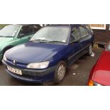 Peugeot car 306 estate T672 BOD, 3 former keepers (2 same family), 1999, 1900 estate, diesel,