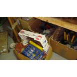 4 x boxes of garden and other hand tools