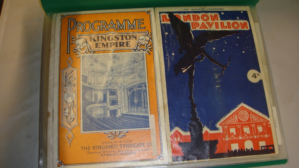 Album of Show Programmes : 1930' s onwards, Football ticket stubbs, 1936 Ice Hockey,