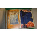 Album of Show Programmes : 1930' s onwards, Football ticket stubbs, 1936 Ice Hockey,