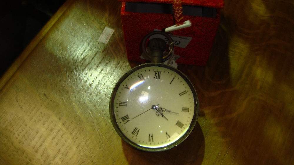 Large glass ball clock