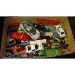 Box of toy cars