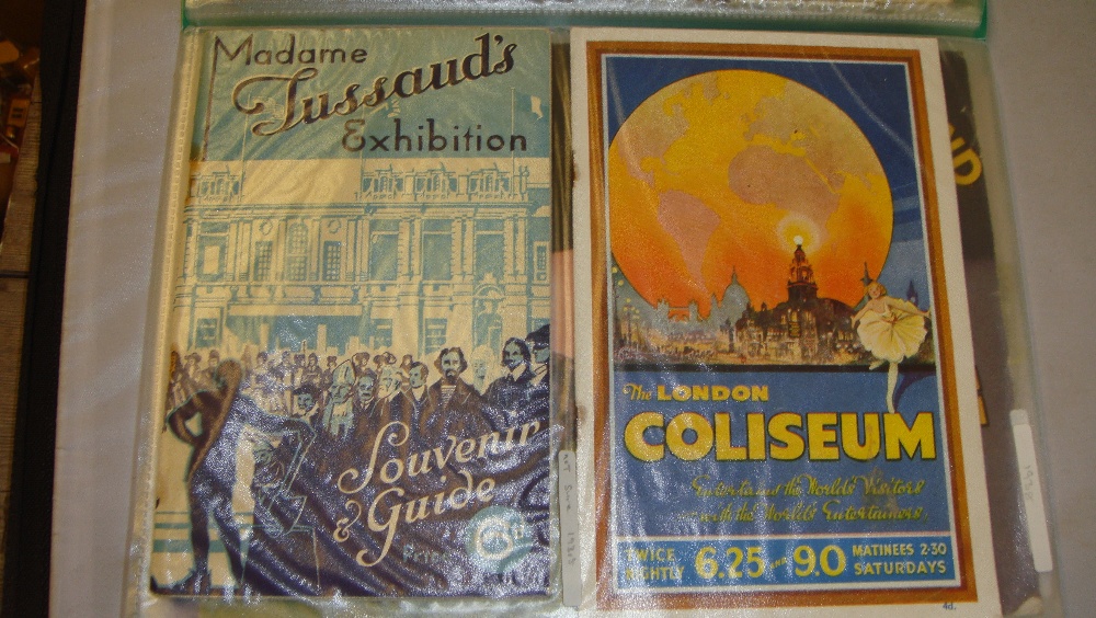 Album of Show Programmes : 1930' s onwards, Football ticket stubbs, 1936 Ice Hockey, - Image 3 of 7