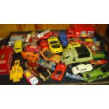 Assorted toy cars