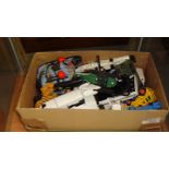 Box of toy cars