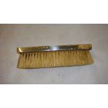 Silver back dressing table brush