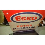 Vintage style painted advertising sign : Esso