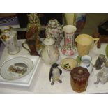 Assorted decorative china and glassware