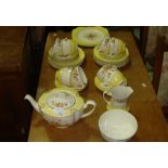 Decorative Johnson Brothers tea set