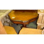 Inlaid wine / occasional table