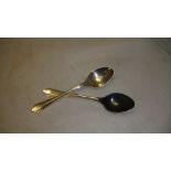 2 x silver teaspoons Sheffield 1931 16 g
