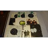 Records 45's : small collection of Beatles singles; R 5675, R 5452, R 5389, R 5777, R 5722, R5055,