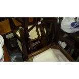 Assorted reproduction dining chairs