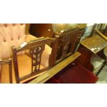 3 x Edwardian carved pierced back sidechairs