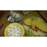 Decorative tea ware, vases, wall plates etc.