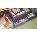 7 x boxes of kitchenware, tupperware, books games etc.