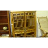 Far Eastern open lattice work cabinet