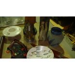 Assorted decorative china, Poole pottery etc.